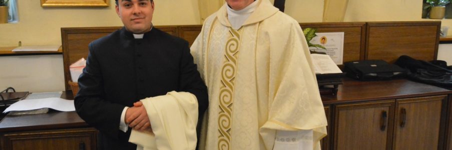 Obłóczyny w seminarium